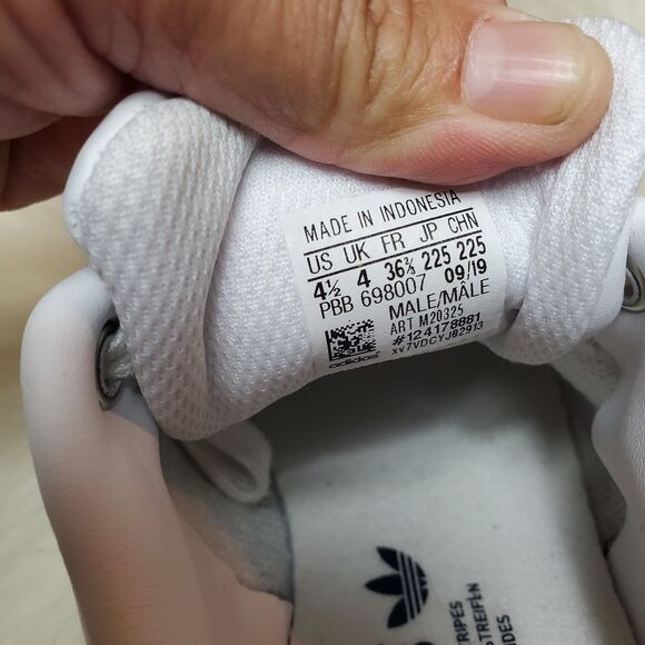 Adidas Stan Smith Sneakers Women Size 4.5 - Picture 3 of 5